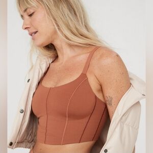 Aerie Royal Blue Hold Me Up Corset Bra Size M NWT